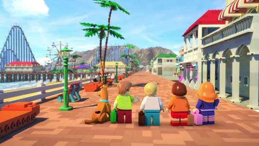 Lego Scooby-Doo! Blowout Beach Bash - Backdrop