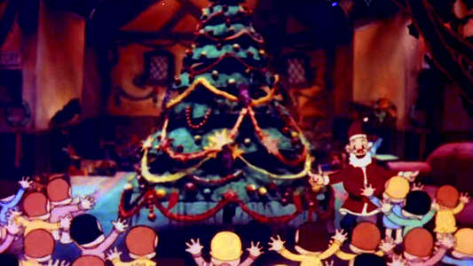 Christmas Comes but Once a Year - Backdrop