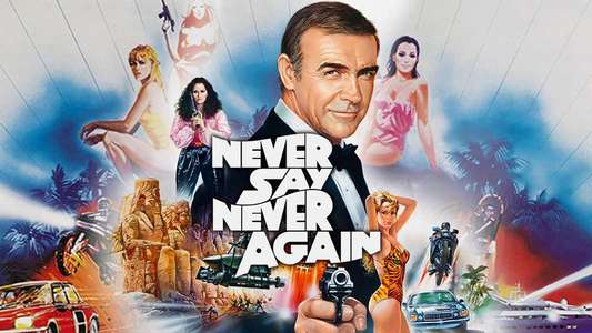 Never Say Never Again - Backdrop