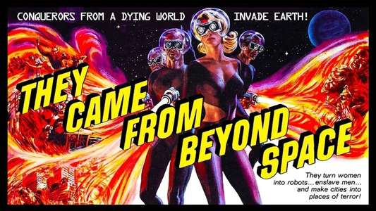 They Came from Beyond Space - Backdrop