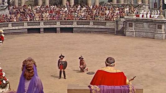 Demetrius and the Gladiators - Backdrop