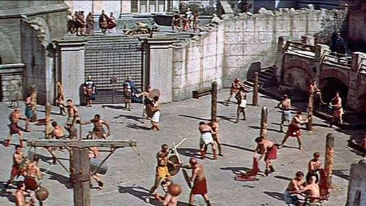 Demetrius and the Gladiators - Backdrop