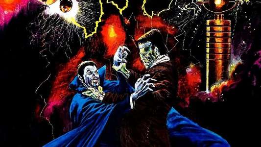 Dracula vs. Frankenstein - Backdrop