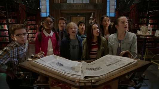 Escape from Mr. Lemoncello's Library - Backdrop