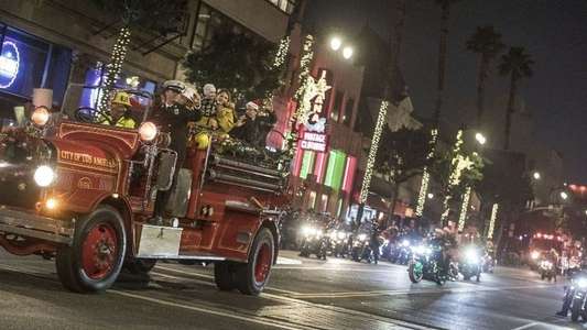 The 87th Annual Hollywood Christmas Parade - Backdrop