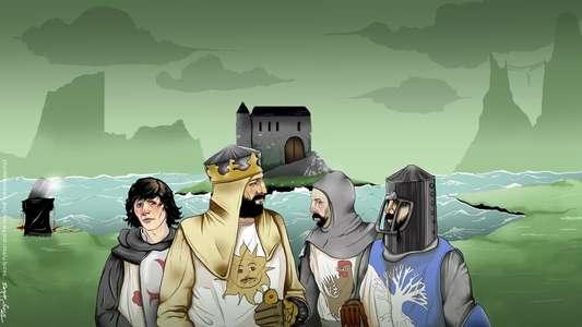 Monty Python and the Holy Grail - Backdrop