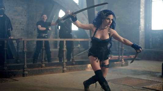 Babes With Blades - Backdrop