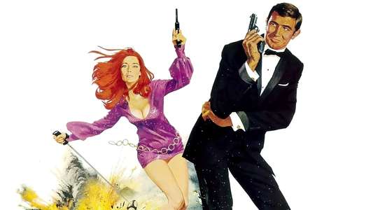 On Her Majesty's Secret Service - Backdrop