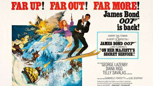 On Her Majesty's Secret Service - Backdrop