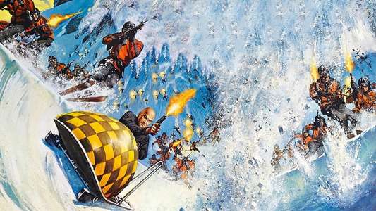On Her Majesty's Secret Service - Backdrop