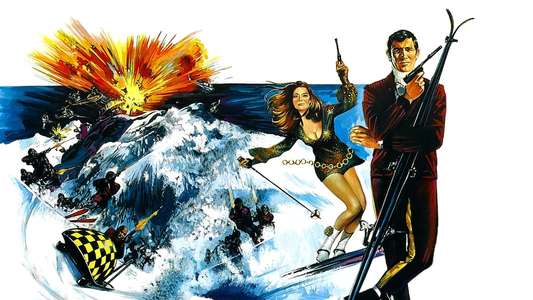 On Her Majesty's Secret Service - Backdrop