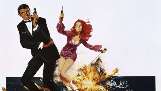 On Her Majesty's Secret Service - Backdrop