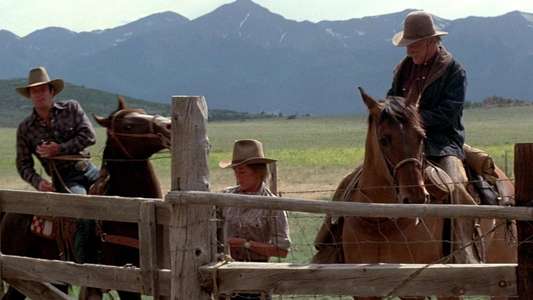 Comes a Horseman - Backdrop