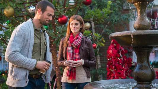 The Trouble with Mistletoe - Backdrop