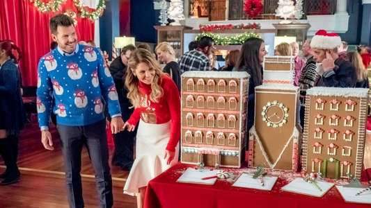 Switched for Christmas - Backdrop