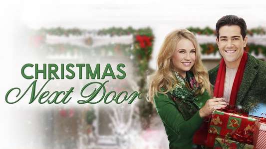 Christmas Next Door - Backdrop