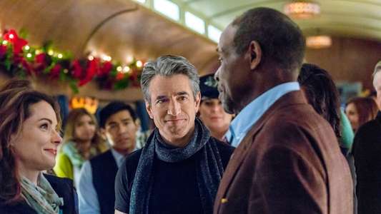 The Christmas Train - Backdrop