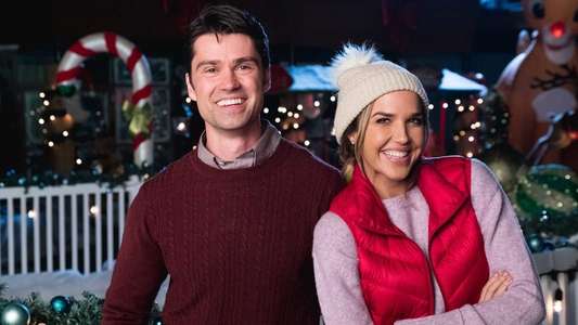 Four Christmases and a Wedding - Backdrop