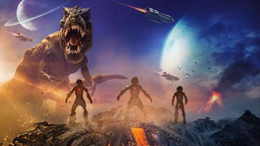 Jurassic Galaxy - Backdrop