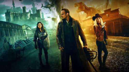 The Last Sharknado: It's About Time - Backdrop