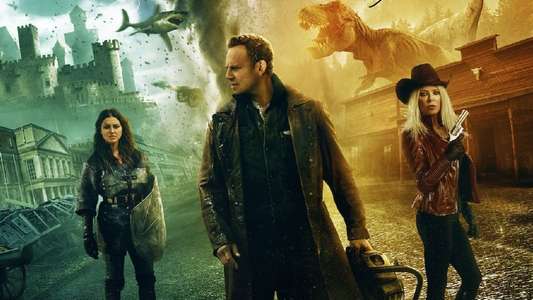 The Last Sharknado: It's About Time - Backdrop