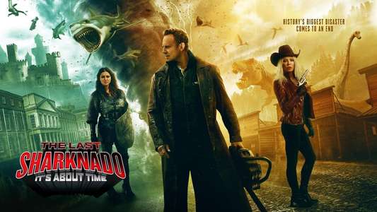 The Last Sharknado: It's About Time - Backdrop