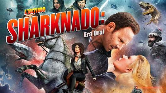 The Last Sharknado: It's About Time - Backdrop