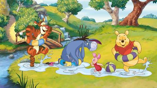 Winnie the Pooh and the Honey Tree - Backdrops