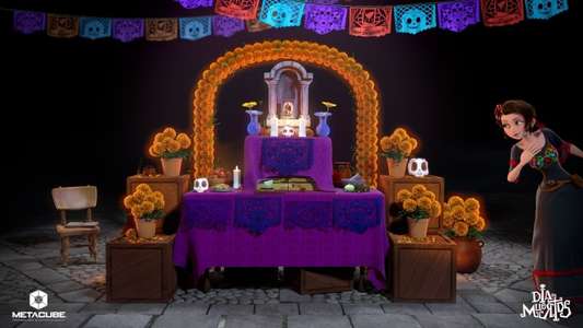 Salma's Big Wish - Backdrop