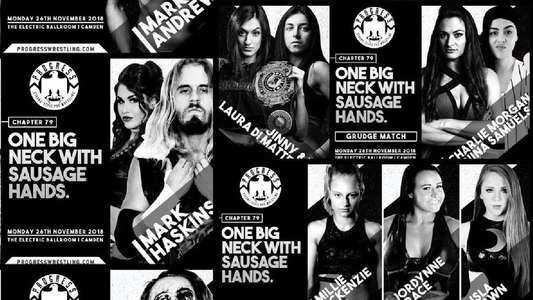 PROGRESS Chapter 79: One Big Neck With Sausage Hands - Backdrop