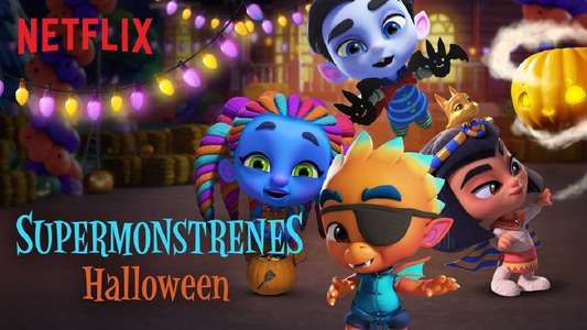 Super Monsters Save Halloween - Backdrops
