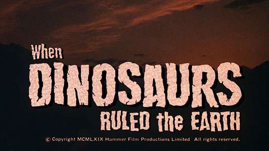 When Dinosaurs Ruled the Earth - Backdrop