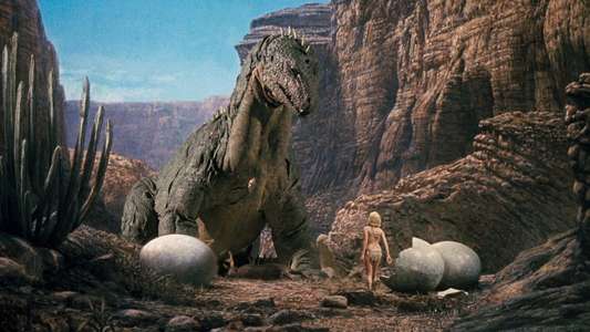 When Dinosaurs Ruled the Earth - Backdrop