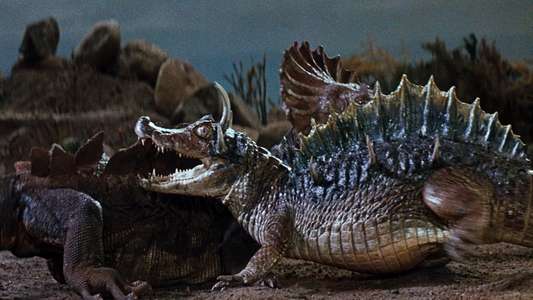 When Dinosaurs Ruled the Earth - Backdrop