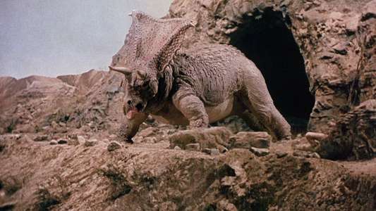 When Dinosaurs Ruled the Earth - Backdrop