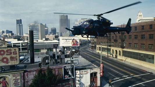 Blue Thunder - Backdrop