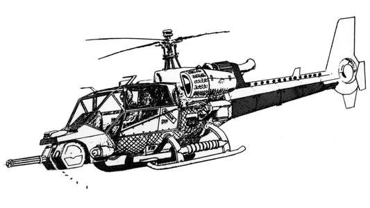 Blue Thunder - Backdrop