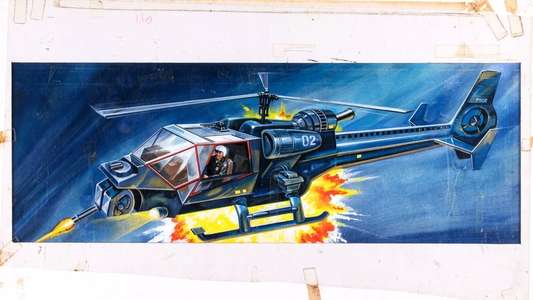 Blue Thunder - Backdrop