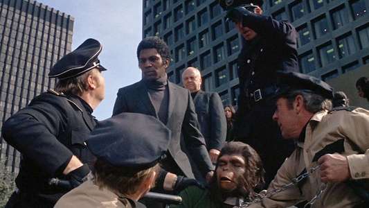 Conquest of the Planet of the Apes - Backdrop