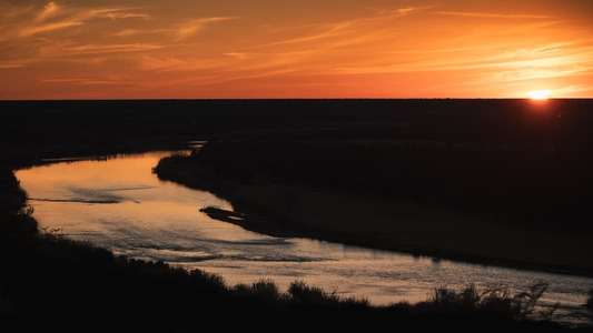 The River and the Wall - Backdrop