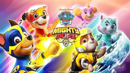PAW PATROL: Mighty Pups - Backdrops