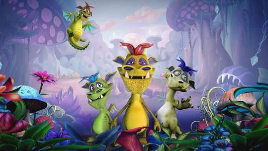 Wee Dragons - Backdrop