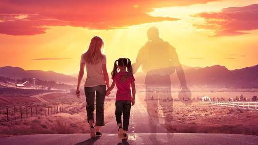 God Bless the Broken Road - Backdrop