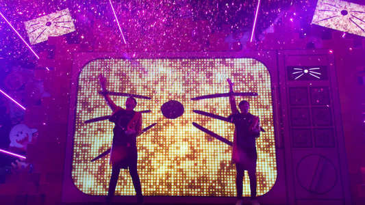 Dan and Phil's The Amazing Tour is Not on Fire - Backdrop