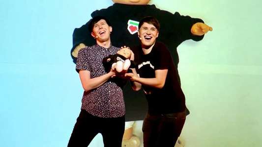 Dan and Phil's The Amazing Tour is Not on Fire - Backdrop