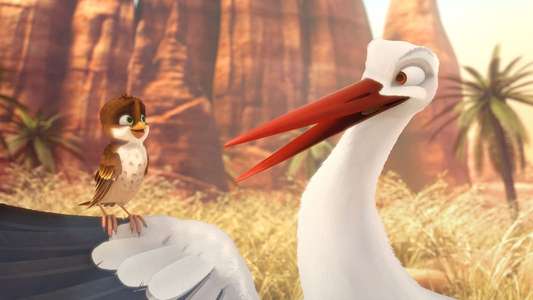 A Stork's Journey - Backdrop