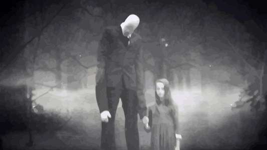 Slender Man - Backdrop