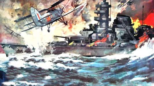 Sink the Bismarck! - Backdrop