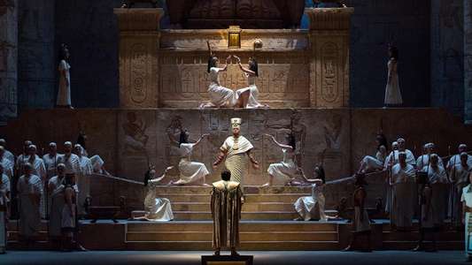 Aida - Met Opera Live - Backdrop