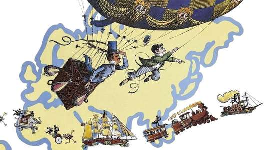Around the World in Eighty Days - Backdrop